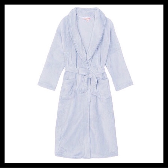 Victoria's Secret Other - VICTORIA’S SECRET The Cozy Long Robe Flint Grey